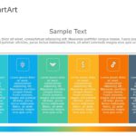 SmartArt List Table 6 Steps & Google Slides Theme