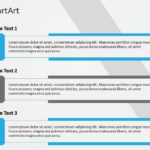 SmartArt List Vertical Accent 3 Steps & Google Slides Theme