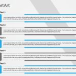 SmartArt List Vertical Accent 5 Steps & Google Slides Theme