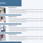 SmartArt List Vertical Picture 4 Steps1 & Google Slides Theme