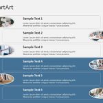 SmartArt List Vertical Picture 6 Steps & Google Slides Theme