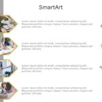 SmartArt List Vertical Picture Accent 4 Steps & Google Slides Theme