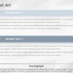 SmartArt List Vertical Textbox 2 Steps