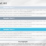 SmartArt List Vertical Textbox 3 Steps