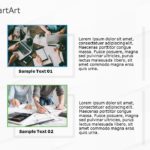 SmartArt Picture Vertical List 2 Steps & Google Slides Theme