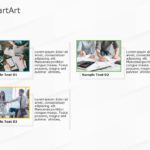 SmartArt Picture Vertical List 3 Steps & Google Slides Theme