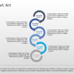 SmartArt Process Circle Arrows 6 Steps