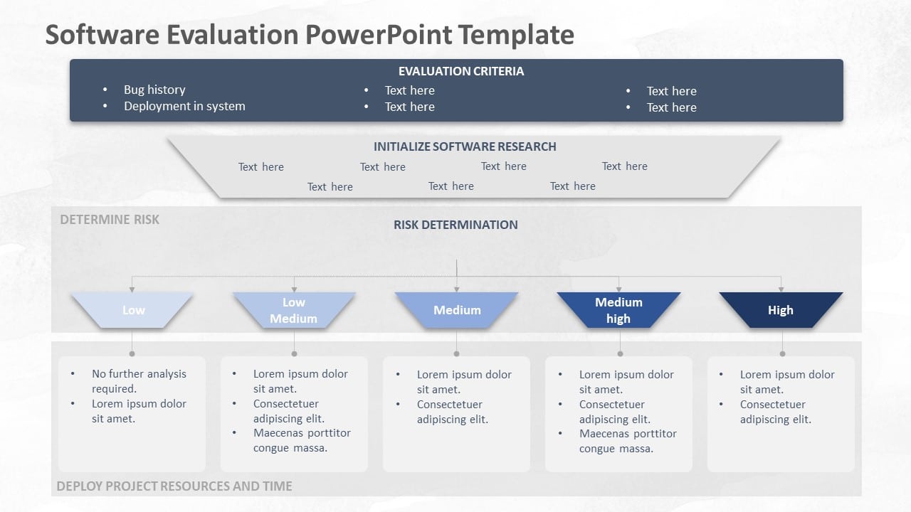 Software Evaluation 01 PowerPoint Template & Google Slides Theme