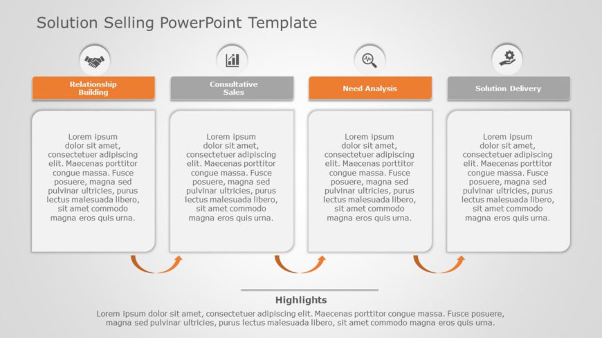 Solution Selling 04 PowerPoint Template