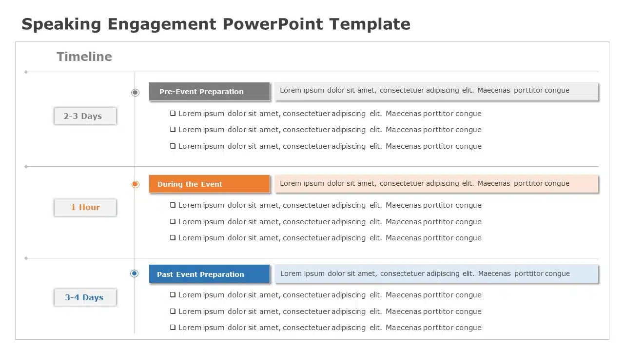 Speaking Engagement 02 PowerPoint Template & Google Slides Theme