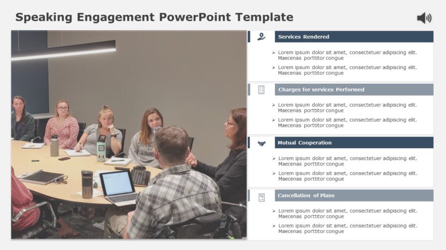 Speaking Engagement 03 PowerPoint Template