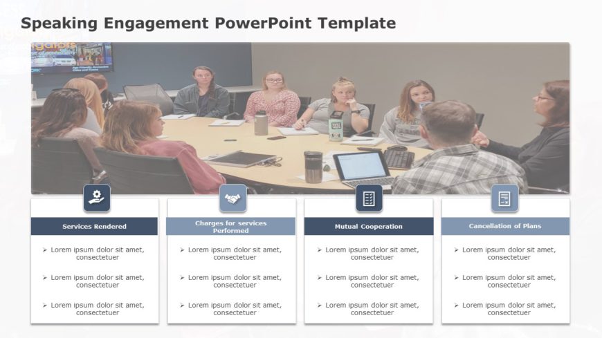 Speaking Engagement 04 PowerPoint Template