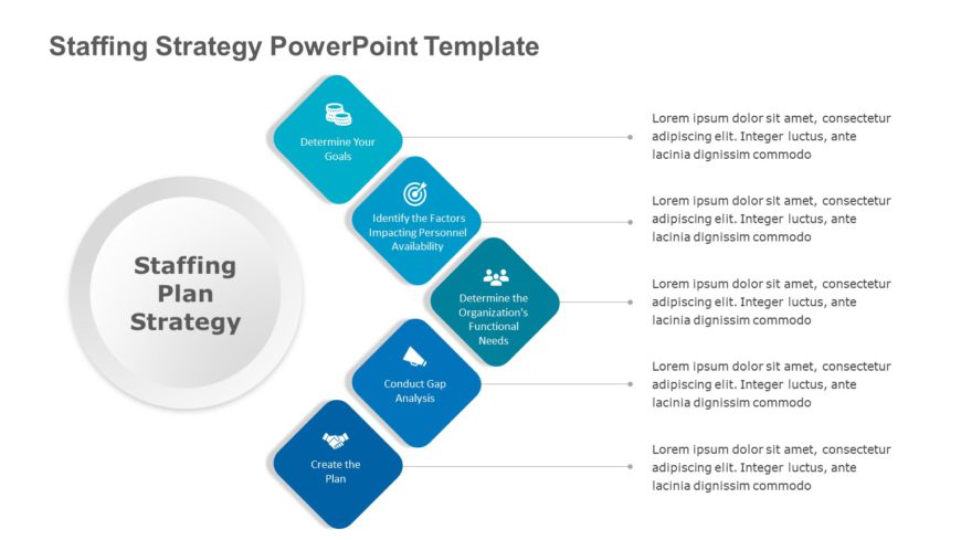 Staffing Strategy 01 PowerPoint Template