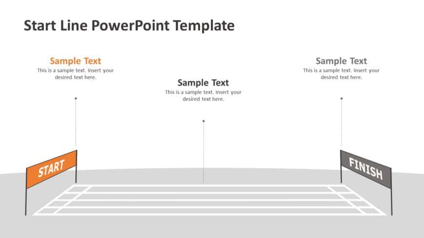 Start Line 04 PowerPoint Template
