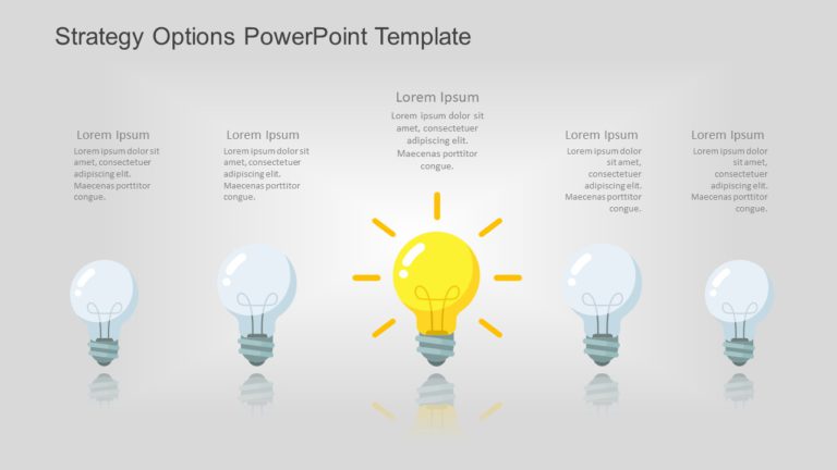 Strategy Options PowerPoint Template & Google Slides Theme