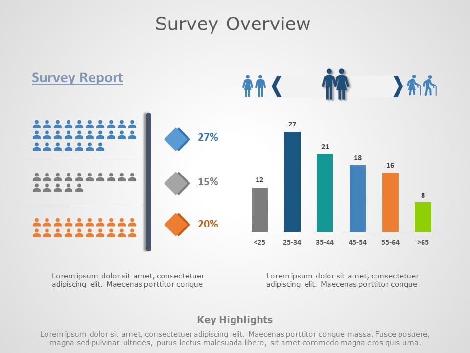 Survey Results 04 PowerPoint Template