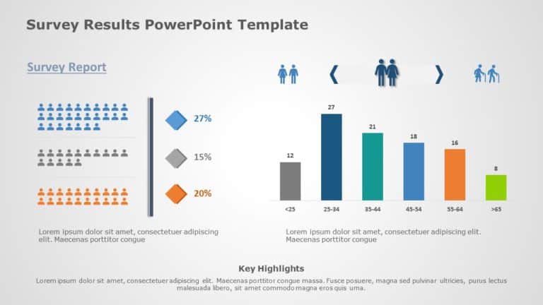 Survey Results 04 PowerPoint Template & Google Slides Theme