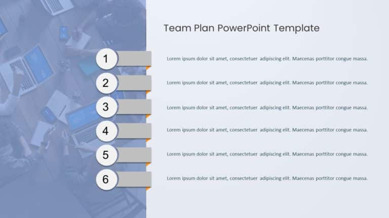 Team Plan 06 PowerPoint Template & Google Slides Theme