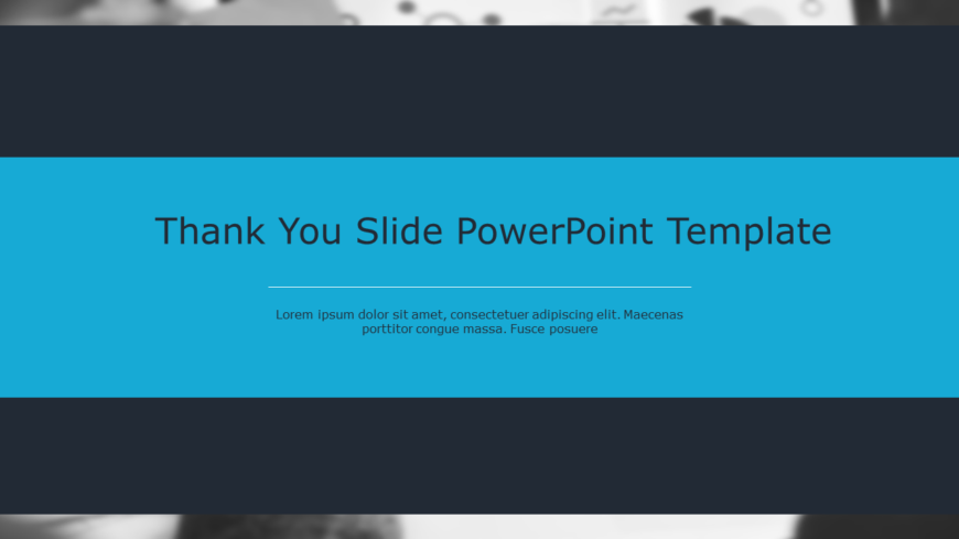 Thank You Slide 1 PowerPoint Template