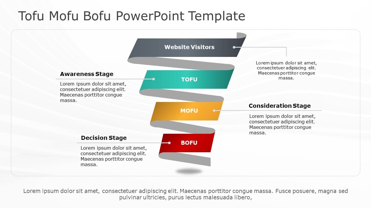 Tofu Mofu Bofu 05 PowerPoint Template & Google Slides Theme