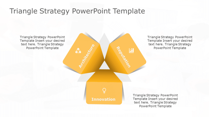 Triangle Strategy PowerPoint Template