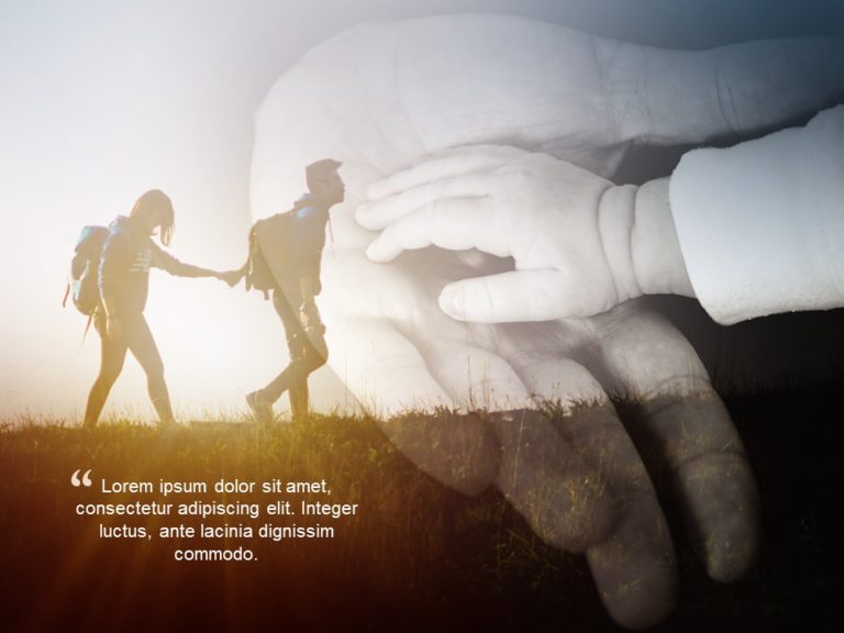 Trust Image Quote 02 PowerPoint Template
