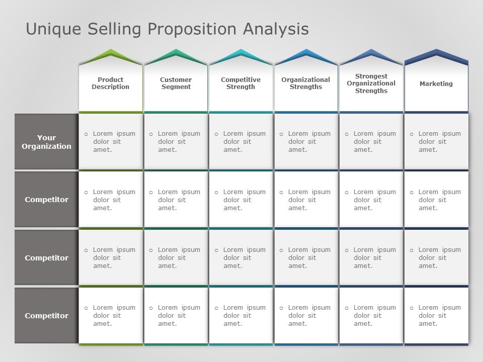 Unique Selling Proposition 02 PowerPoint Template & Google Slides Theme