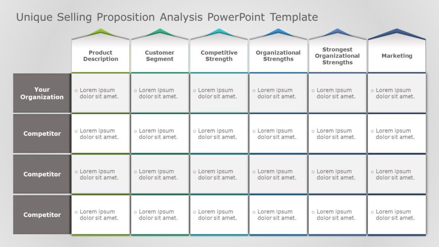 Unique Selling Proposition 02 PowerPoint Template