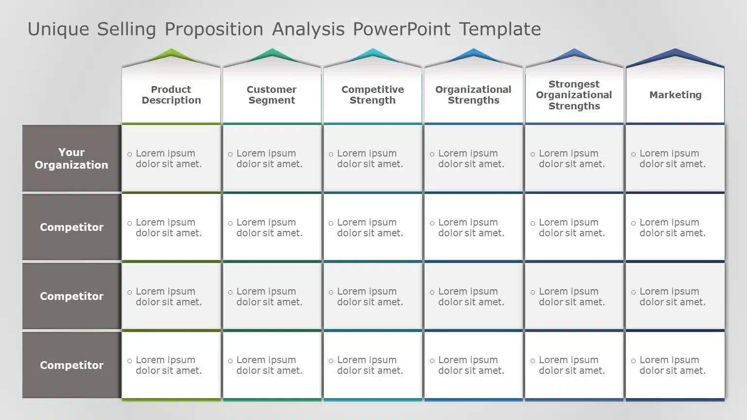 Unique Selling Proposition 02 PowerPoint Template & Google Slides Theme