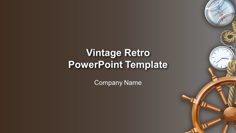 Vintage Retro PowerPoint Template & Google Slides Theme