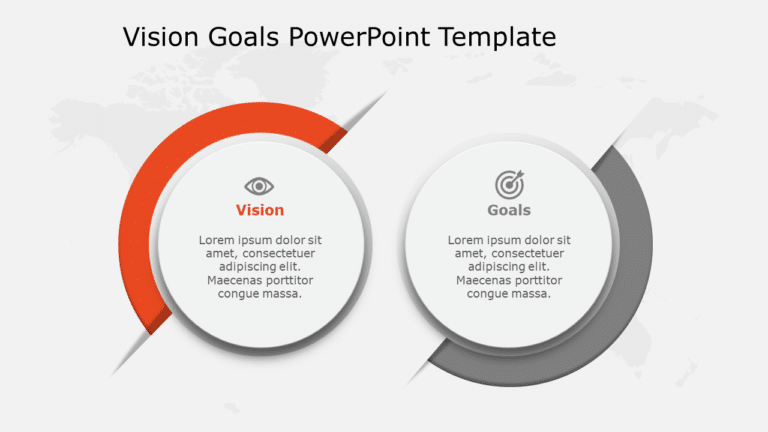 Vision Goals 128 PowerPoint Template & Google Slides Theme