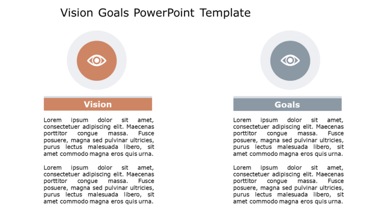 Vision Goals 149 PowerPoint Template & Google Slides Theme