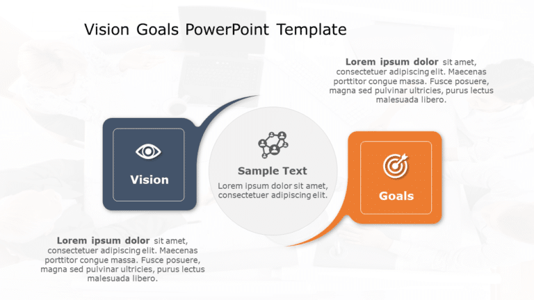 Vision Goals 174 PowerPoint Template & Google Slides Theme