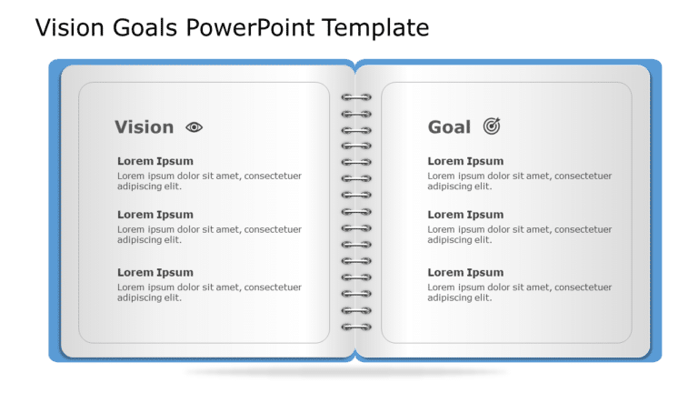 Vision Goals 65 PowerPoint Template & Google Slides Theme