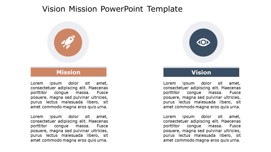 Vision Mission 141 PowerPoint Template