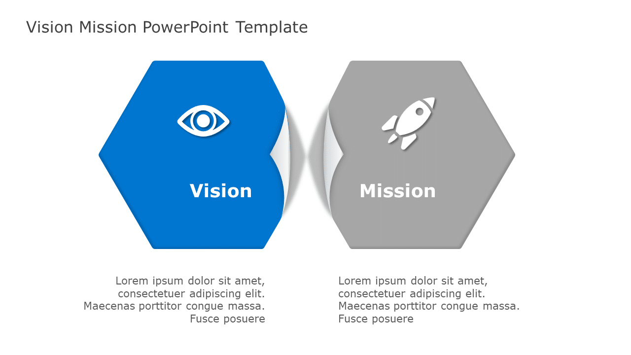 Vision Mission 175 PowerPoint Template & Google Slides Theme