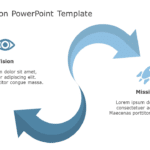 Vision Mission 87 PowerPoint Template & Google Slides Theme