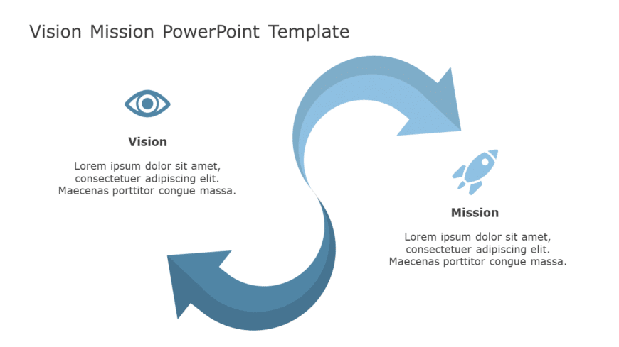 Vision Mission 87 PowerPoint Template