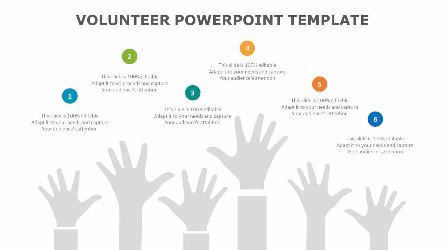 Volunteer PowerPoint Template & Google Slides Theme