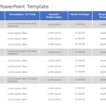 WBS Diagram PowerPoint Template & Google Slides Theme