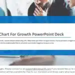 Waterfall Chart for Growth PowerPoint Template & Google Slides Theme