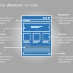Website Wireframe 01 PowerPoint Template & Google Slides Theme