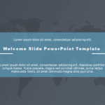 Welcome Slide 03 PowerPoint Template & Google Slides Theme