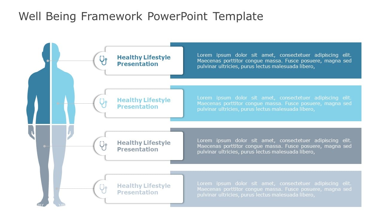 Well Being Framework 07 PowerPoint Template & Google Slides Theme