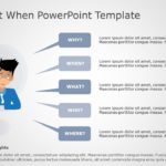 Who What When 04 PowerPoint Template & Google Slides Theme