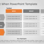 Who What When 05 PowerPoint Template & Google Slides Theme