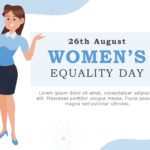 Women Equality Day 10 PowerPoint Template & Google Slides Theme