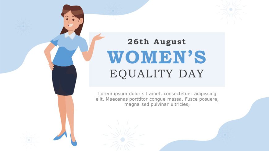 Women Equality Day 10 PowerPoint Template