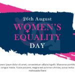 Women Equality Day 12 PowerPoint Template & Google Slides Theme
