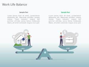 Work Life Balance 01 PowerPoint Template | SlideUpLift